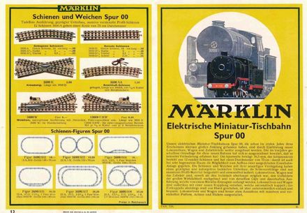 1936 Märklin Katalog DE