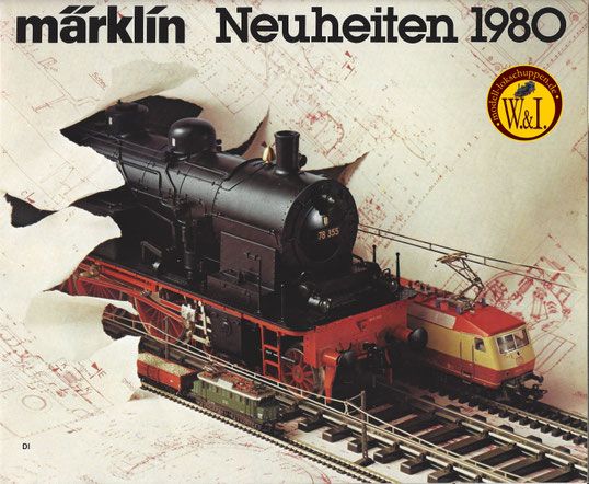 1980 Märklin Neuheiten Katalog DE
