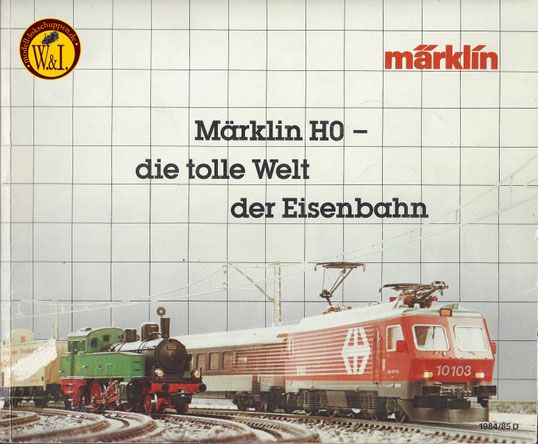 1984-85 Märklin Katalog DE