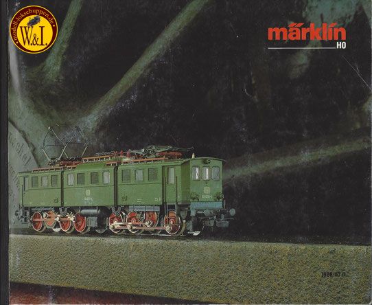 1986/87 Märklin Katalog DE