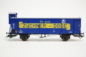 Gedeckter Güterwagen "Die gute ZÜCHNER DOSE"