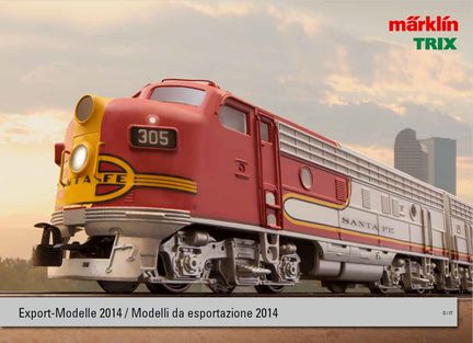 2014 Märklin Trix Export Modelle