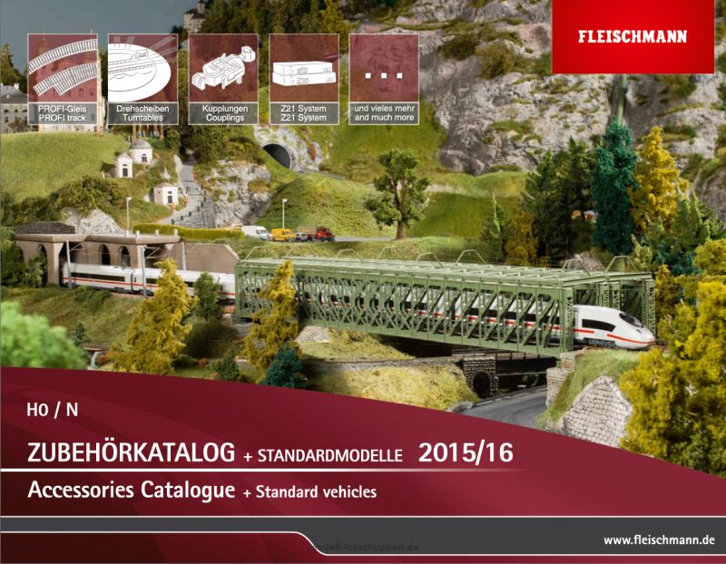 2015 Fleischmann Zubehörkatalog