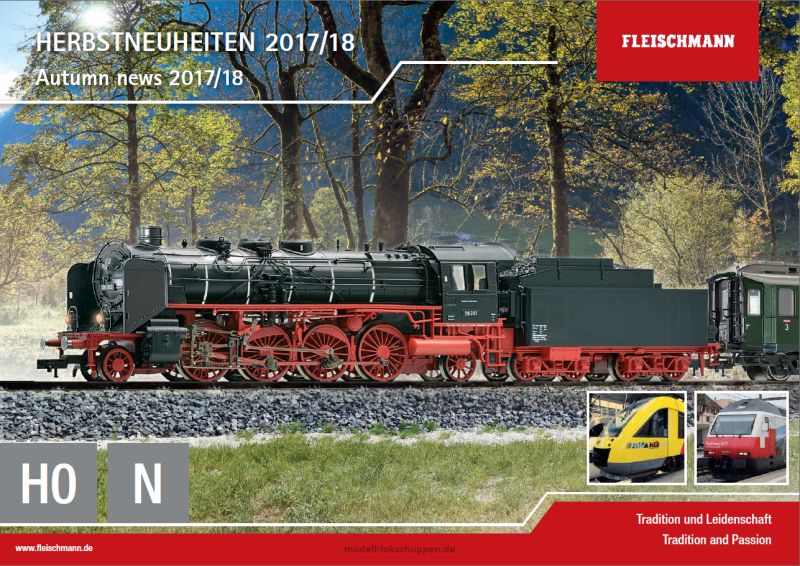 2017 Fleischmann Herbst-Neuheiten