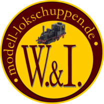 Modell-Lokschuppen