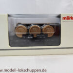 Weinfass Privatwagen (DRG) mit Holzfässern