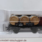 Weinfass Privatwagen (DRG) mit Holzfässern