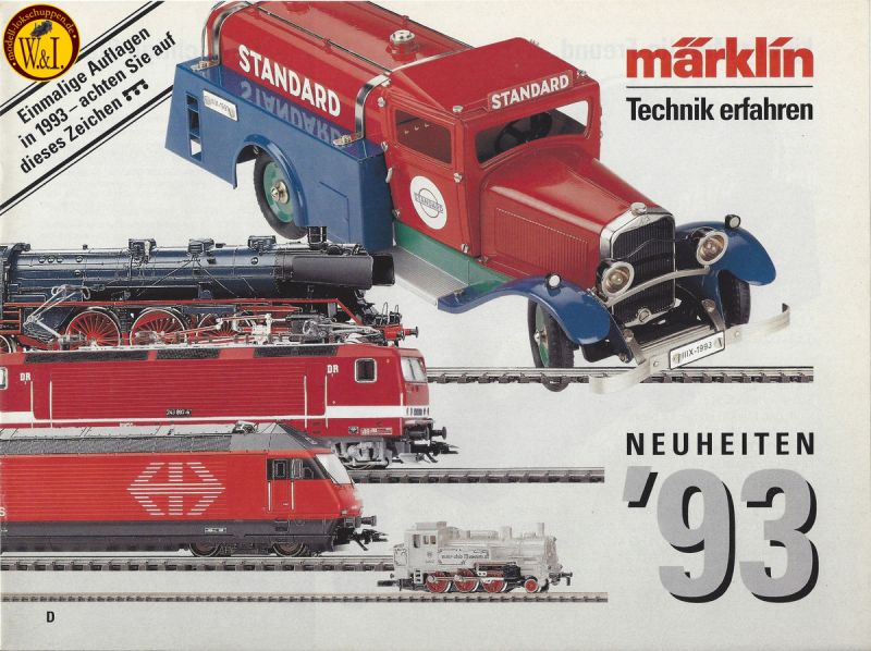 1993 Märklin Neuheiten
