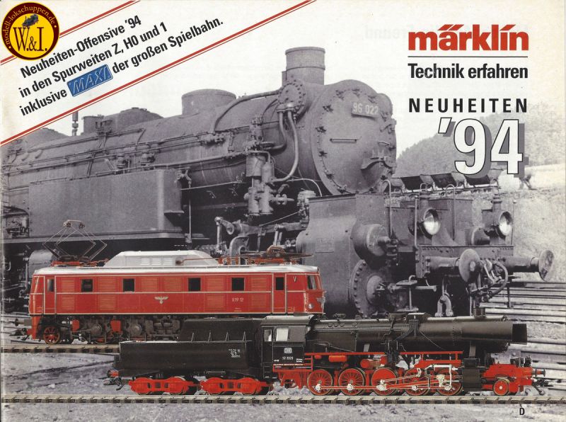 1994 Märklin Neuheiten