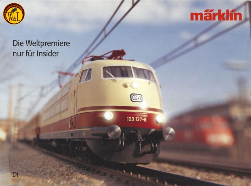 2003 Märklin Insider Modell 39579 H0
